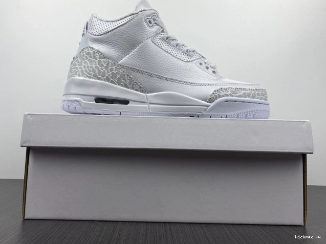 Cheap Air 3 429487-111 Jordan 'Triple PS Retro White' 0722